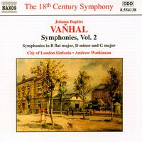Johann Baptist Vanhal: Symphonies, Vol. 2 - City of London Sinfonia