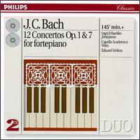 Johann Christian Bach: 12 clavier Concertos Op. 1 & Op. 7 - Ingrid Haebler (piano); Capella Academica Wien; Eduard Melkus (conductor)