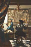 Johannes Vermeer Schrift: Allegorie op de Schilderkunst Artistiek Dagboek Ideaal Voor School, Studie, Recepten of Wachtwoorden Stijlvol Notitieboek voor Aantekeningen