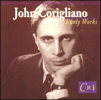 John Corigliano: Early Works - John Contiguglia (piano); John Corigliano Sr. (violin); Ralph Votapek (piano); Richard Contiguglia (piano);...