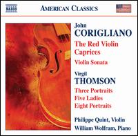 John Corigliano: The Red Violin Caprices - Philippe Quint (violin); William Wolfram (piano)
