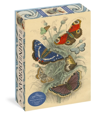 John Derian Paper Goods: Dancing Butterflies 750-Piece Puzzle - Puzzle, Artisan, and Derian, John