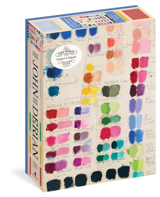 John Derian Paper Goods: Painter's Palette 1,000-Piece Puzzle - Derian, John