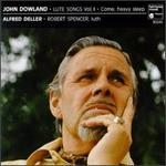 John Dowland: Lute Songs, Lute Solos, Volume 2 - Alfred Deller (haute contre vocal); Consort of Six; Ian Harwood (cister); Jane Ryan (bass viol); Nigel North (lute);...