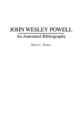 John Wesley Powell: An Annotated Bibliography