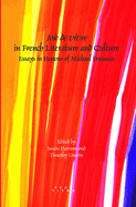 Joie de Vivre in French Literature and Culture: Essays in Honour of Michael Freeman