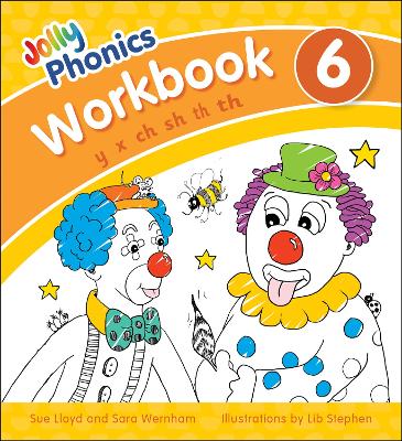 Jolly Phonics Workbook 6: in Precursive Letters (British English edition) - Wernham, Sara, and Lloyd, Sue
