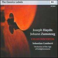 Joseph Haydn, Johann Zumsteeg: Cello Concertos - Sebastian Comberti (cello); Orchestra of the Age of Enlightenment