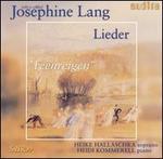 Josephine Lang: Lieder