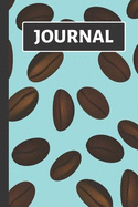 Journal: Blue Coffee Journal to Write in
