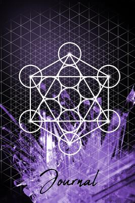 Journal: Channel the Power of Crystals Daily with This Crystal Grid Journal Notebook Hexagram Crystal Grid for Drawing Sacred Symbols - Press, Sacred Crystals