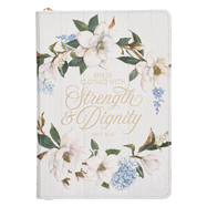 Journal Classic W/Zip White Strength & Dignity Prov. 31:25