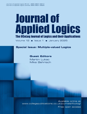Journal of Applied Logics. IfCoLog Journal of Logics and their Applications. Volume 12, number 1, January 2025. Special Issue: Multiple Valued Logics - Lukac, Martin (Guest editor), and Behrisch, Mike (Guest editor)