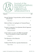 Journal of the INTERNATIONAL SOCIETY of CHRISTIAN APOLOGETICS: Volume 12, 2019