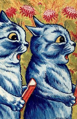 Journal: Three Cats Singing: Lined Journal, 120 Pages, 5.5 x 8.5, Louis Wain Art, Whimsical Journal, Cat Journal, Notebook, Diary, Soft Cover, Matte Finish - Beautiful Journals and Notebooks