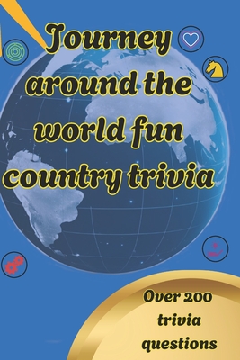 Journey around the world fun country trivia: Over 200 topics with facts and unique details with multiple choice questions. Large print great lively quizzes for kids, teens, seniors and everyone. - Press, Wave One