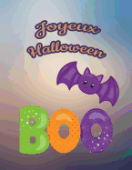 Joyeux Halloween: Pour Nos Petits: Grand Carnet de Notes de 121 Pages Blanches Avec Couverture Et Pages Sur Le Thme d'Halloween