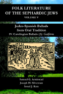 Judeo-Spanish Ballads from Oral Tradition