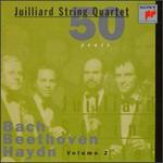 Juilliard String Quartet: 50 Years, Vol. 2 - Bach, Beethoven, Haydn - Claus Adam (cello); Earl Carlyss (violin); Isidore Cohen (violin); Joel Krosnick (cello); Joel Smirnoff (violin);...