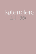 Kalender 2019 - 2020: Wochenplaner Jahreskalender Terminplaner Juli 2019 bis Juli 2020 im A5 Format - Kalender mit 120 Seiten - eine Doppelseite f?r eine Woche - Notizbuch Wochenkalender f?r die zweite Jahresh?lfte 2019 und die erste 2020 - Notizbuch