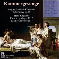 Kammergesnge: August Friedrich Klughardt, Hans Koessler - Antal Vradi (orgel); Clara Christine Hohorst (horn); Dnes Ludmny (viola); Franziska Hirzel (soprano);...