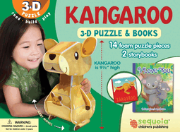 Kangaroo: Wildlife 3D Puzzle and Books