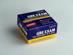 Kaplan Gre Exam Vocabulary in a Box (2nd)