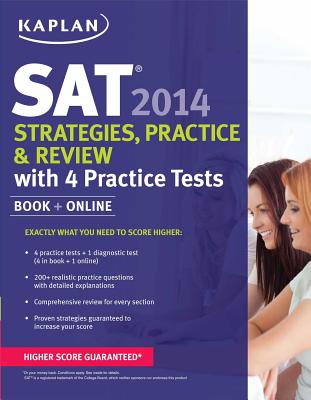 Kaplan SAT: Strategies, Practice, and Review - Kaplan