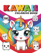 Kawaii Coloring Book: 60 pages of Kawaii images
