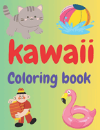Kawaii Coloring Book: Bold & Simple Designs for Adults and kids: Unleash Your Inner Artist: A Journey Through the Animal Kingdom in Color