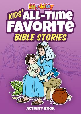 Kids' All-Time Favorite Bible Stories: Itty-Bitty Bible Activity Book - Warner Press