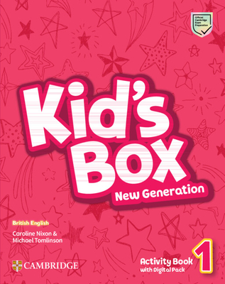 Kid's Box New Generation Level 1 Activity Book with Digital Pack British English - Nixon, Caroline, and Tomlinson, Michael