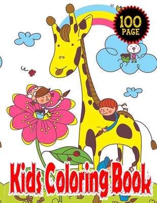 Kids Coloring Book: Fun with Super Hero, Unicorn, Micky Mouse, Animals & More- Easy, and Relaxing Coloring Pages-100 Page-Age 4-12 - Reza, Mosaruf