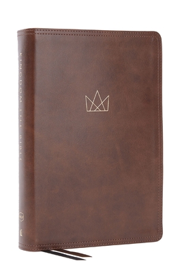 Kingdom Life Bible: Join God's Mission to Save the World (Nkjv, Brown Leathersoft, Red Letter, Comfort Print, Thumb Indexed) - Thomas Nelson