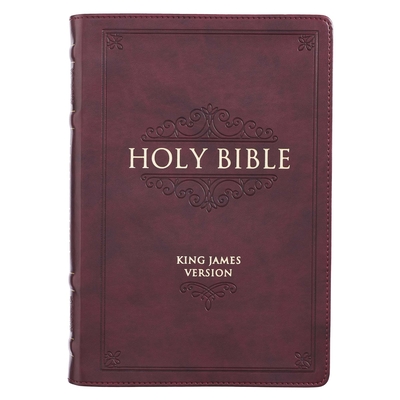 KJV Bible Thinline Burgundy - 