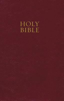 KJV, Gift and Award Bible, Imitation Leather, Burgundy, Red Letter Edition - Thomas Nelson