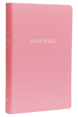 KJV, Gift and Award Bible, Imitation Leather, Pink, Red Letter Edition - Thomas Nelson