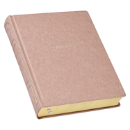 KJV Holy Bible, Large Print Note-Taking Bible, Faux Leather Hardcover - King James Version, Pearlescent Mauve
