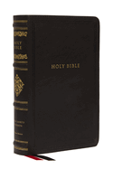 KJV Large Print Reference Bible, Black Leathersoft, Red Letter, Comfort Print, Thumb Indexed (Sovereign Collection): Holy Bible, King James Version