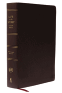 KJV, Life in the Spirit Study Bible, Bonded Leather, Burgundy, Red Letter: Formerly Full Life Study