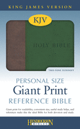 KJV Personal Size Giant Print Reference Bible