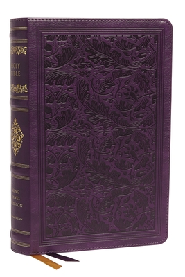 KJV, Personal Size Reference Bible, Sovereign Collection, Leathersoft, Purple, Red Letter, Comfort Print: Holy Bible, King James Version - Thomas Nelson