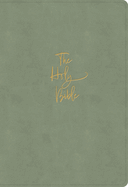 KJV Super Giant Print Reference Bible, Sage Suedesoft Leathertouch
