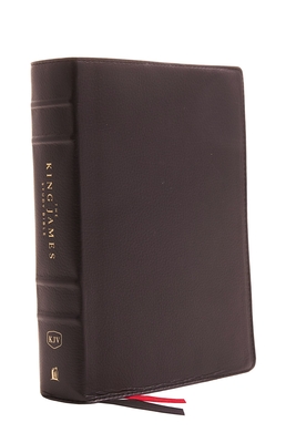 KJV, The King James Study Bible, Genuine Leather, Black, Red Letter, Full-Color Edition: Holy Bible, King James Version - Thomas Nelson