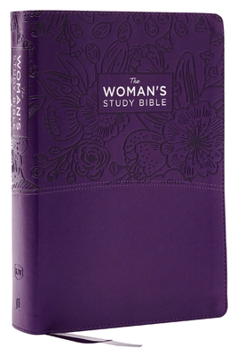 Kjv, the Woman's Study Bible, Purple Leathersoft, Red Letter, Full-Color Edition, Comfort Print: Receiving God's Truth for Balance, Hope, and Transformation - Patterson, Dorothy Kelley (Editor), and Kelley, Rhonda (Editor), and Thomas Nelson