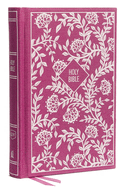 KJV, Thinline Bible, Compact, Cloth Over Board, Purple, Red Letter Edition
