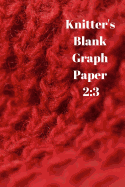 Knitter Blank Graph Paper: Ratio 2:3