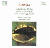 Kodly: Music for Cello - Jen Jand (piano); Maria Kliegel (cello)