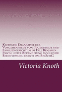 Kritische Fallanalyse der Vorgehensweise von Jugendhilfe und Familiengericht im Fall Benjamin-Pascal unter Betrachtnahme mgicher Beeinflussung durch das BKiSchG