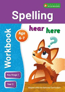 KS1 Spelling Workbook for Ages 6-7 (Year 2) Perfect for learning at home or use in the classroom